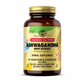   Solgar Ashwaganda Root Extract (60 veg caps)