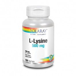   Solaray L-Lysine 500 mg (120 veg caps)