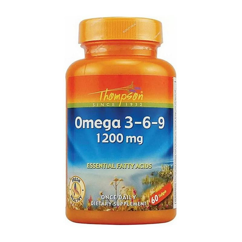 Thompson Omega 3-6-9 1200 mg (60 sgels) - зображення 1