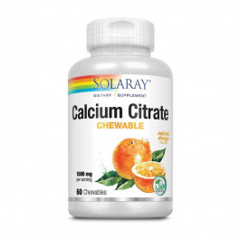   Solaray Calcium Citrate chewable (60 chewable)