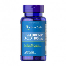   Puritan's Pride Hyaluronic Acid 100 mg 120 капс