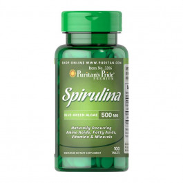   Puritan's Pride Spirulina 500 mg (100 tablets) (100 tablets)