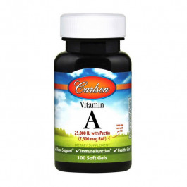 Carlson Labs Vitamin A 7,500 mcg (100 softgels)
