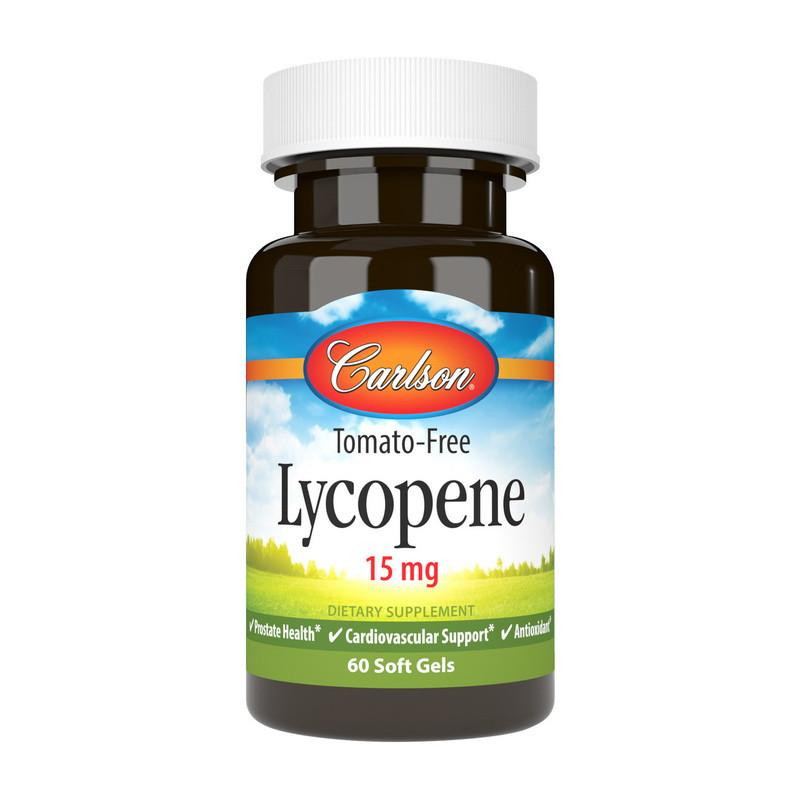 Carlson Labs Lycopene 15 mg (60 softgels) - зображення 1