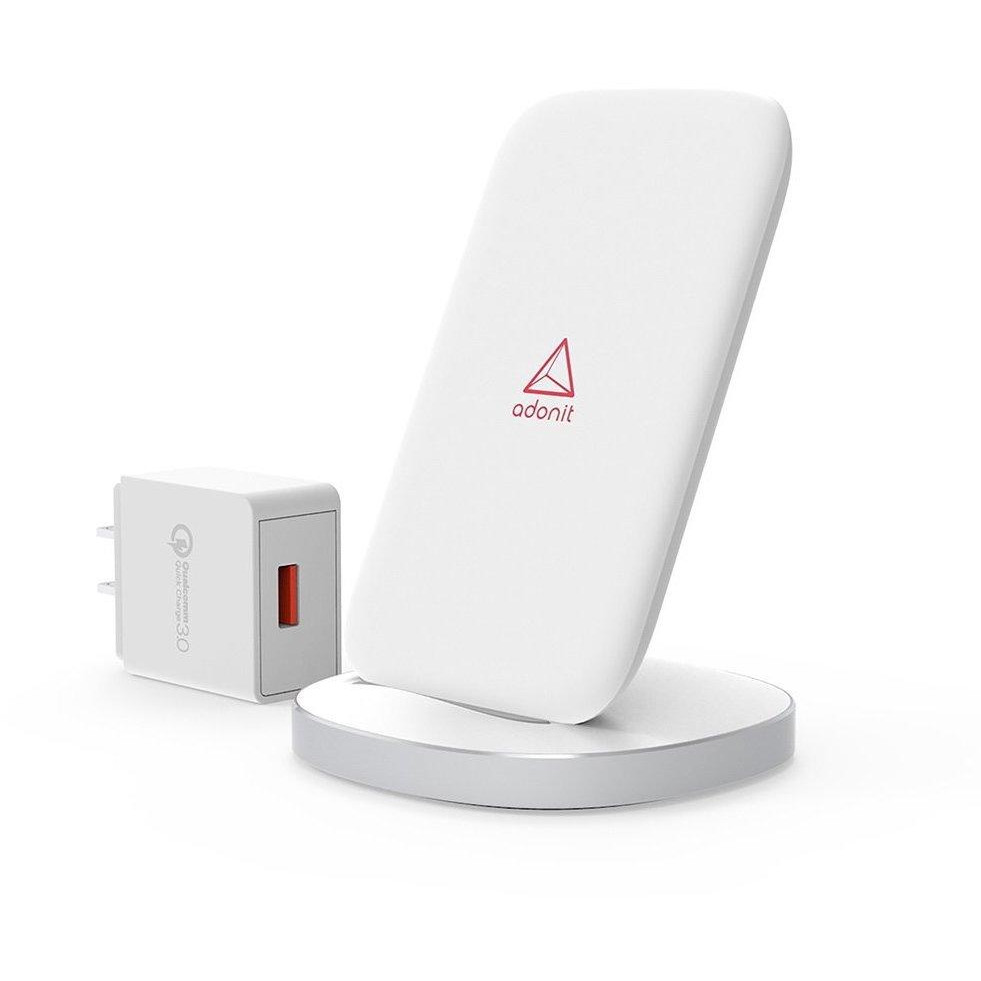Adonit Fast Wireless Charging Stand White (3130-17-08-C) - зображення 1