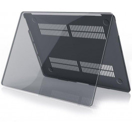COTEetCI Crystal PC Case Transparent Black for MacBook Pro 16" (MB1020-TB)
