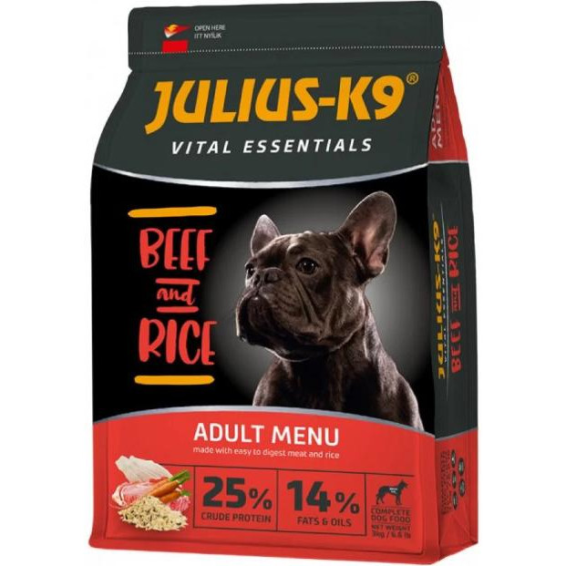 Julius-K9 BEEF and RICE Adult Menu 12 кг (5998274312576) - зображення 1