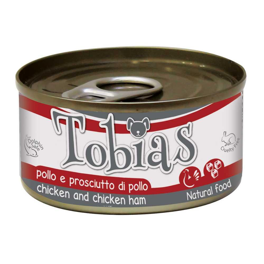 Vibrisse&Tobias Tobias Chicken & chicken ham 85 г A1018781 - зображення 1