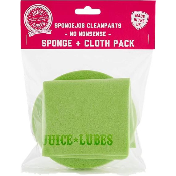 Juice Lubes Губка  Sponge + Cloth Pack (зелений) - зображення 1