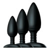 Nexus Butt Plug Trio, черный (5060274221261) - зображення 1