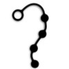 Nexus Анальная цепочка Nexus Excite Medium Anal Beads, черная (5060274221322) - зображення 1