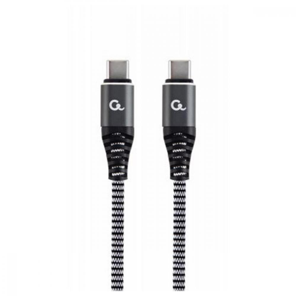 Cablexpert Type-C PD 60W Gray 1,5m (CC-USB2B-CMCM60-1.5M) - зображення 1