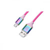 REAL-EL Premium USB A - Micro USB Rainbow 1m (EL123500052) - зображення 4
