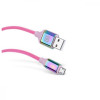 REAL-EL Premium USB A - Micro USB Rainbow 1m (EL123500052) - зображення 7