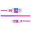 REAL-EL USB 2.0 AM to Lightning 1m MFI Rainbow (EL123500051) - зображення 8