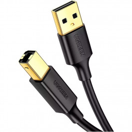 UGREEN US135 USB 2.0 AM to BM Print Cable 1.5m Black (10350)