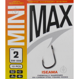 MiniMax Hook Iseama SW-006 №2/0 (10pcs)