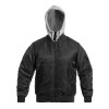 Brandit Куртка  MA1 Sweat Hooded Jacket - Black/Grey M - зображення 1