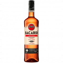 Bacardi Ром Spiced 1 л 40% (7610113008263)