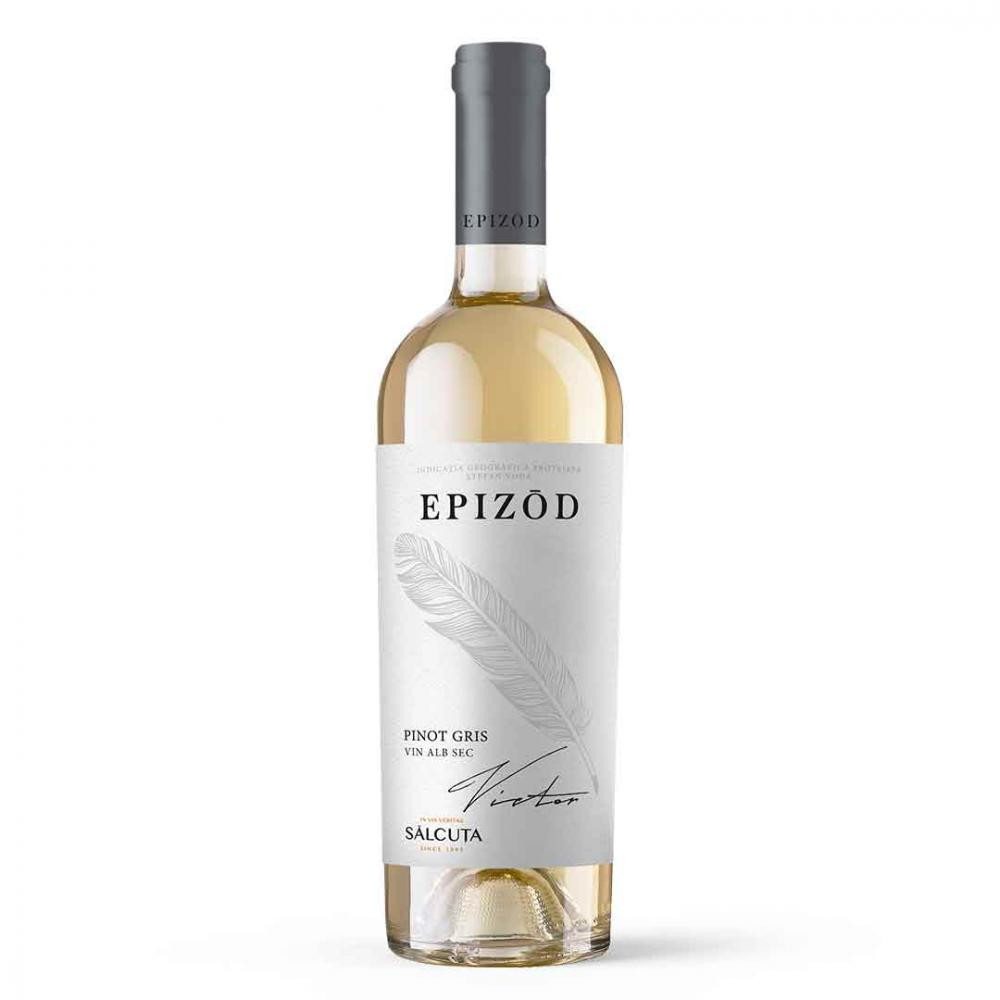 Salcuta Вино  Epizod Pinot Gris біле сухе, 0,75 л (4840058011124) - зображення 1