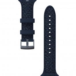 Njord Ремінець  Salmon Leather Strap for Apple Watch 40/41mm - Petrol (SL14111)