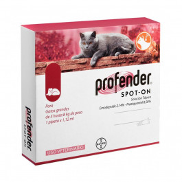 Bayer Profender Spot-On для кошек весом 5-8 кг 1 пипетка