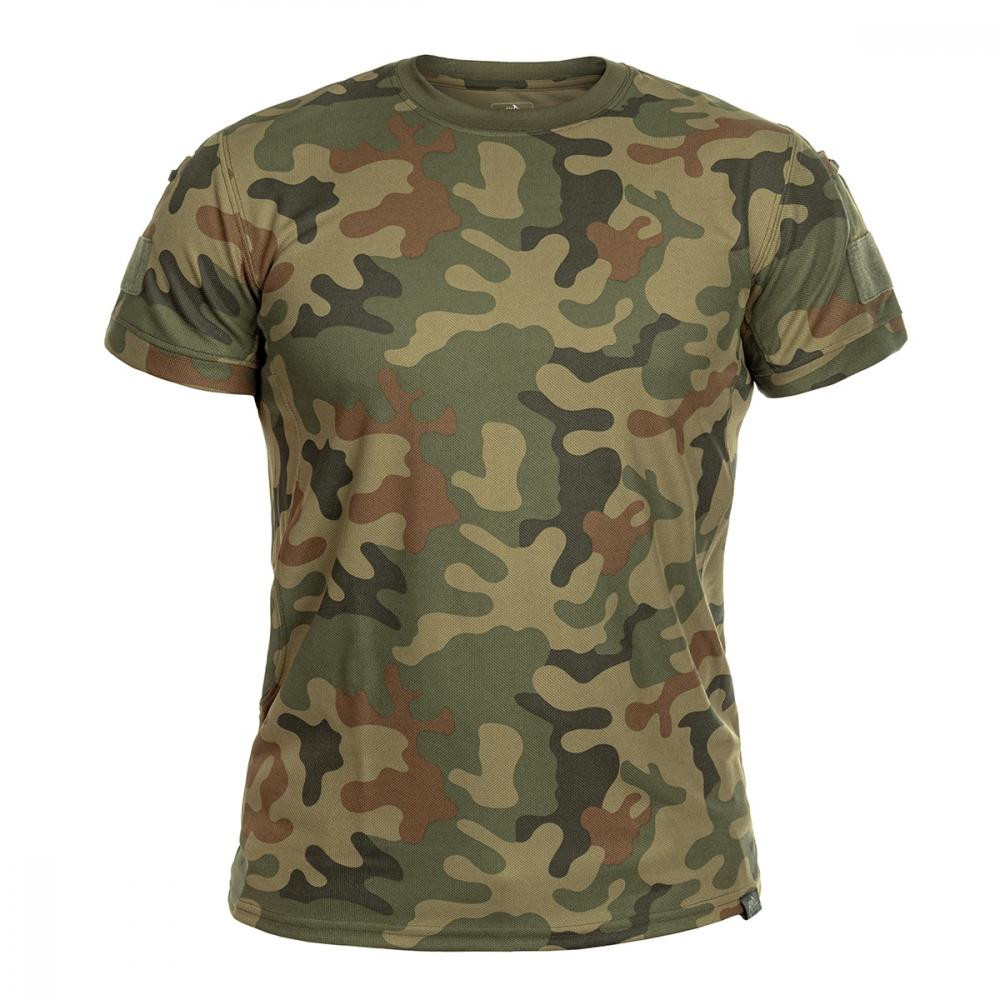 Helikon-Tex Тактична футболка TopCool PL Woodland wz.93 (TS-TTS-TC-04-B08) - зображення 1