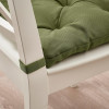 IKEA MALINDA Подушка на стілець темно-зелена 40/35х38х7 см (505.510.61) - зображення 2