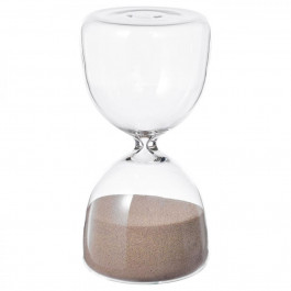 IKEA EFTERTNKA, 004.954.83 - Декоративные песочные часы, прозрачное стекло, песочный, 15 см