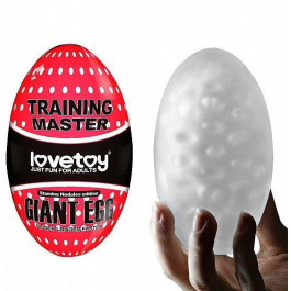 LoveToy Giant Egg Masturbator Red (6452LVTOY668)