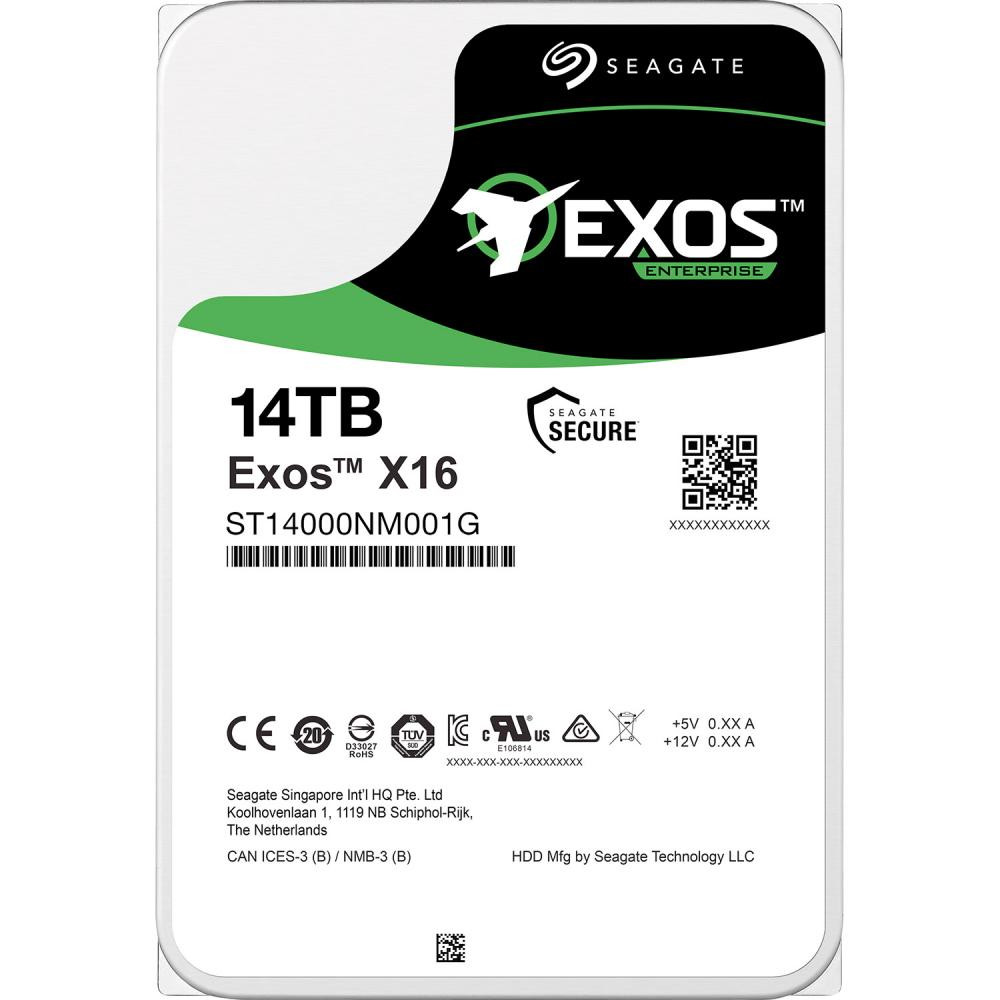 Seagate Exos X16 SATA 14 TB (ST14000NM001G) - зображення 1
