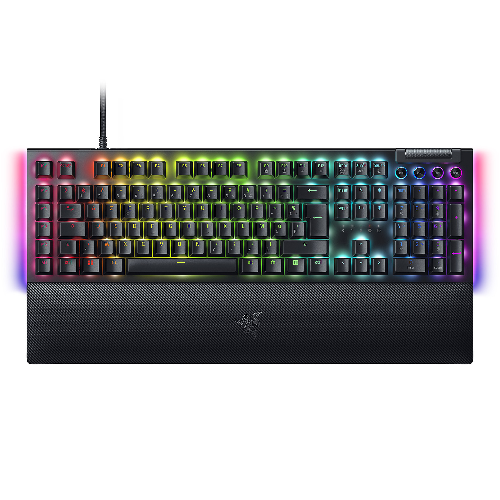 Razer BlackWidow V4 Yellow Switch RU (RZ03-04692500-R3R1) - зображення 1