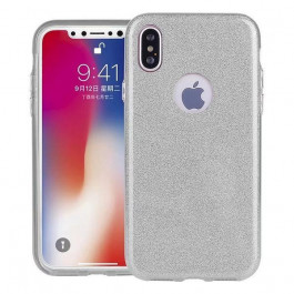   TOTO TPU Case Rose series 3 in 1 iPhone X Silver