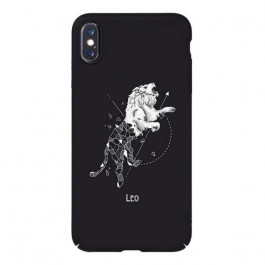 TOTO Full PC Print Case Apple iPhone X/XS #167_Leo Black