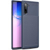 iPaky Carbon Fiber Series Samsung N970 Galaxy Note 10 Navy Blue - зображення 1