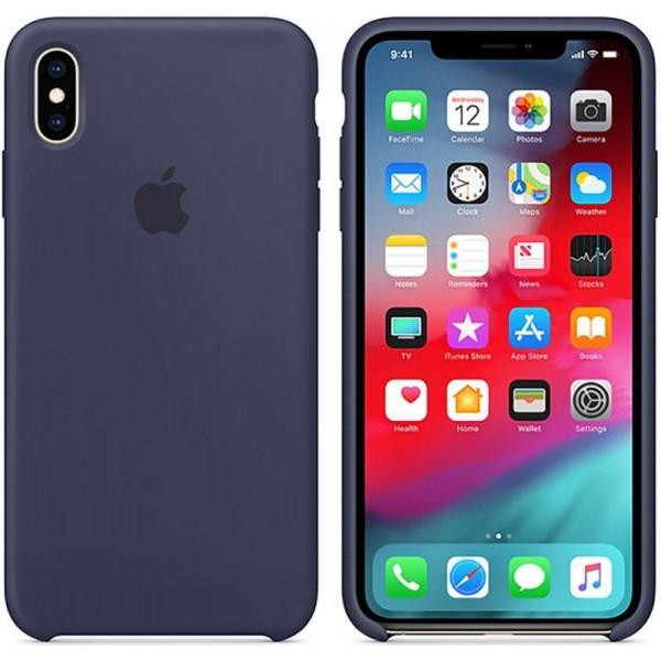 TOTO Silicone Case Apple iPhone XS Max Midnight Blue - зображення 1