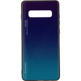 TOTO Gradient Glass Case Samsung Galaxy S10+ Purple