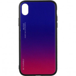 TOTO Gradient Glass Case Apple iPhone XR Lilac