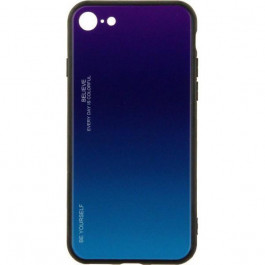 TOTO Gradient Glass Case Apple iPhone 7/8 Purple