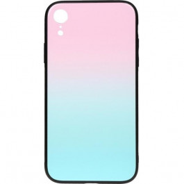 TOTO Gradient Glass Case iPhone XR Turquoise