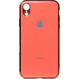 TOTO Electroplate TPU Case iPhone XR Pink