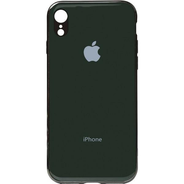 TOTO Electroplate TPU Case iPhone XR Olive Green - зображення 1