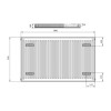Delonghi Compact Panel 22 TEK 500x800 - зображення 2