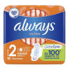 Always Гигиенические прокладки  Ultra Normal Plus 10 шт (4015400041641) - зображення 2