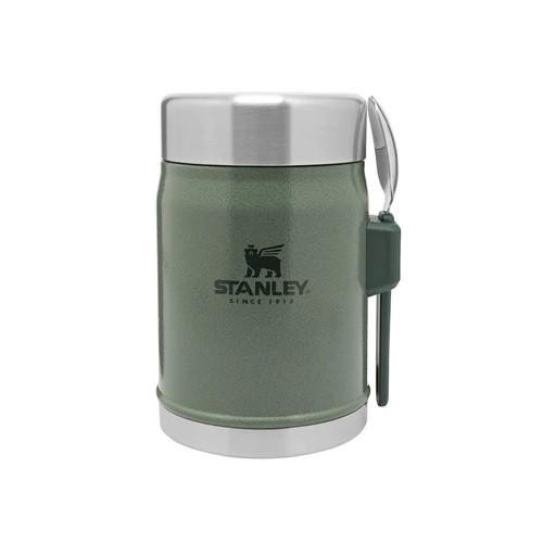 Stanley Classic Legendary Food Jar + Spork 0.4 л Hammertone Green (10-09382-004) - зображення 1