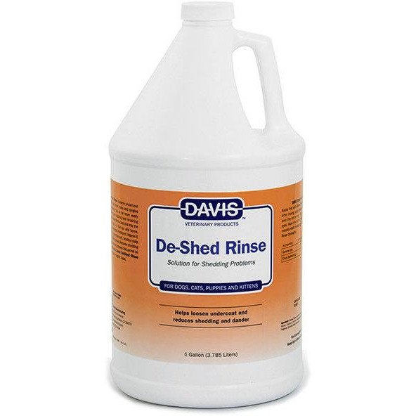 Davis Veterinary Ополіскувач  De-Shed Rinse полегшення линьки для собак і котів 3.8 л (54969) - зображення 1