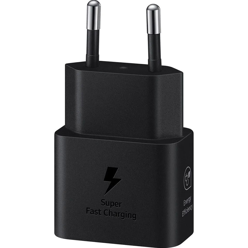 Samsung 25W PD Power Adapter (with Type-C cable) Black (EP-T2510XBE) - зображення 1