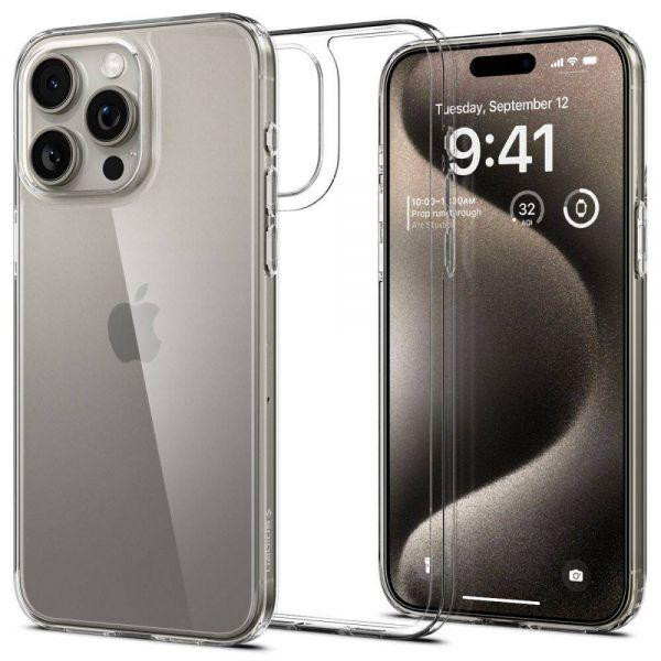 Spigen iPhone 15 Pro Max Airskin Hybrid Crystal Clear ACS06554 - зображення 1