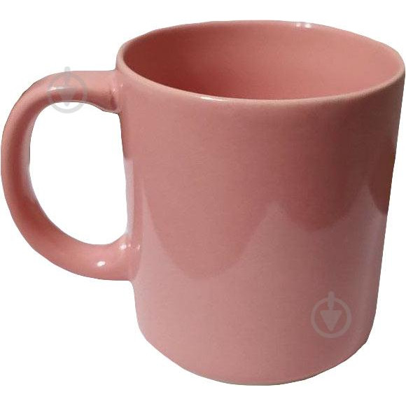 Альтерн Чашка офісна Зручно 350 мл рожева - зображення 1