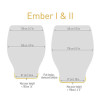 Sea to Summit Ember EbI Double / light grey/yellow (AEB1-D) - зображення 4